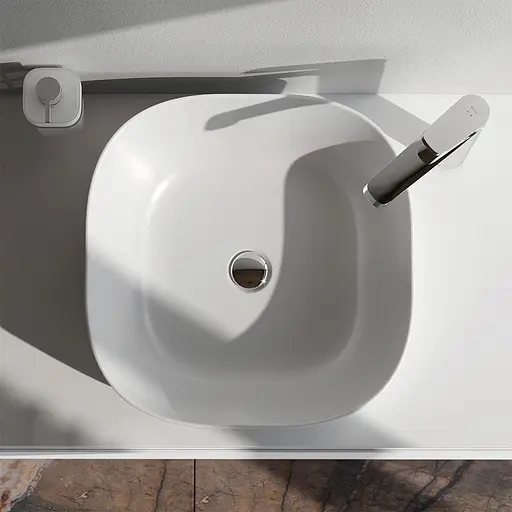 Умивальник Am.Pm Func 43 см білий MFAWCC30430WG, Білий - фото 4