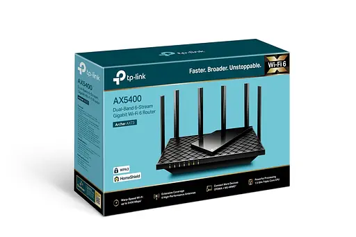 TP-Link Маршрутизатор ARCHER AX72 AX5400 4xGE LAN 1xGE WAN USB 3.0 MU-MIMO OFDMA - фото 4