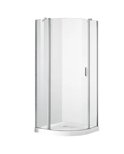 Душевая кабина Volle Orlando 90x90 с поддоном 10-22-504, прозрачный, хром - фото 1