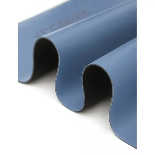 Килимок спортивний Cornix PU 183 x 68 x 0.4 см для йоги та фітнесу XR-0319 Blue - фото 3