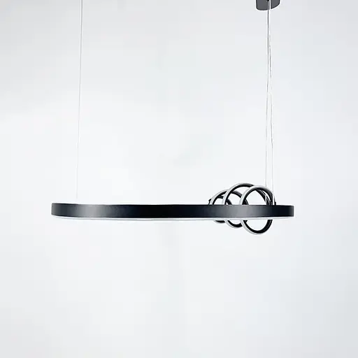 Підвісна LED люстра з кріпленням у двох точках Ø 60 см | Арт. BF 14-600 | Line F - фото 4