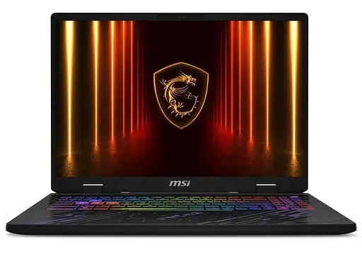 Ноутбук MSI 16 Pulse A16 AI+ C3XWFKG-029XUA 2560x1600 IPS/Ryzen 9 AI HX 370/16GB/1TB/RTX 5060 8GB/DOS/Black (C3XWFKG-029XUA) - фото 1