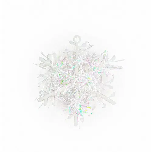 Снежинка одинарная 6 см - фото 1