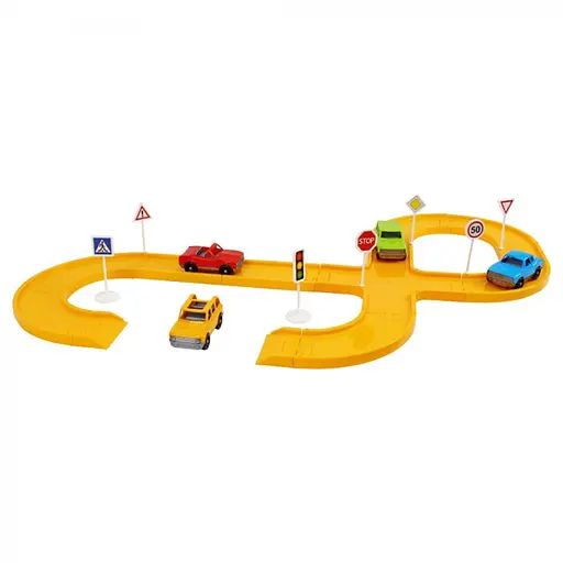 Детский игрушечный Автотрек 0747TXK 4 автомобиля - фото 4