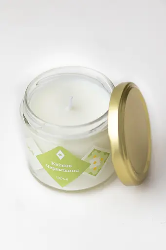 Квітне Черемшина 130 мл 15 год Мініатюри Соєвий віск - фото 2