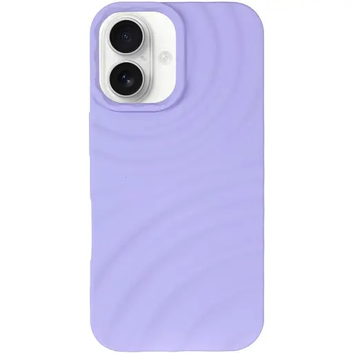 Чохол Epik TPU MonoWave для Apple iPhone 16, 6.1 Light Blue - фото 2