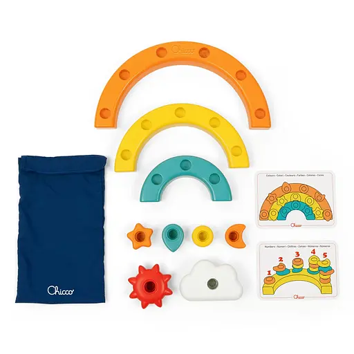 Развивающая игрушка 2 в 1 Chicco Радуга (12198.00) - фото 2