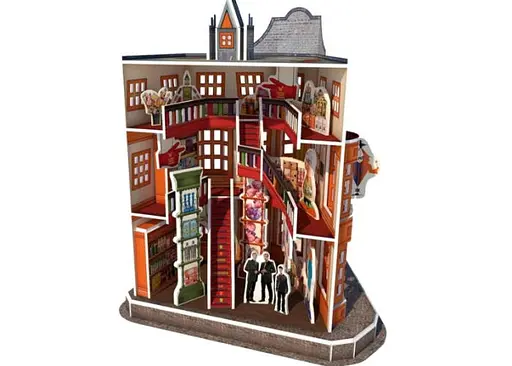 Пазл 4D Puzz 3D Ведьминские проделки Уизли Гарри Поттер Weasley's Wizard Wheezes Set 3D puzzle 62 эл. (4dpuz003) - фото 5