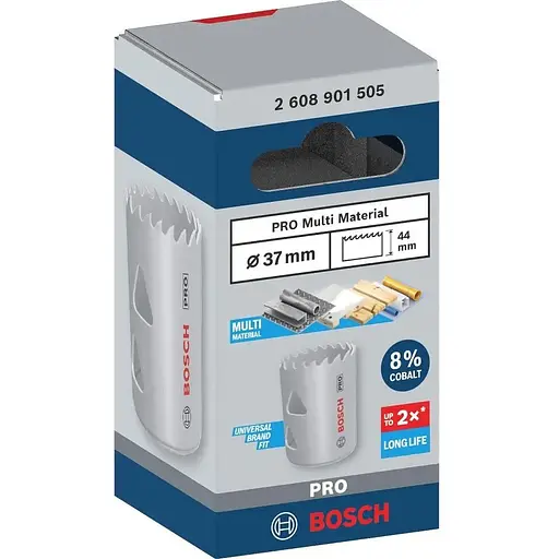 Коронка Bosch Professional Multi Material 37 мм з різьбою (2.608.901.505) - фото 2