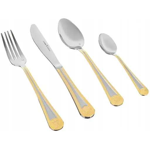 Набор столовых приборов Versace Limited Edition LV-1002 на 12 персон в подарочном кейсе 72 предмета  - фото 1