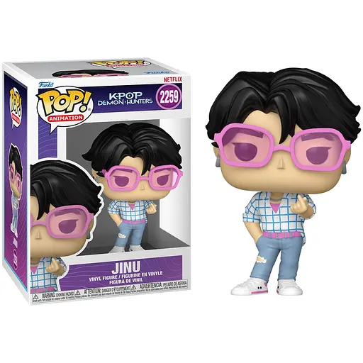 Игровая фигурка Funko POP Кейпоп-охотники на демонов Джину W/CH (94691) - фото 3