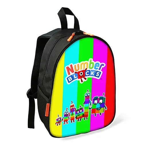 Рюкзак детский Numberblocks школьный/городской 34х27х13 см для мальчика (02685)