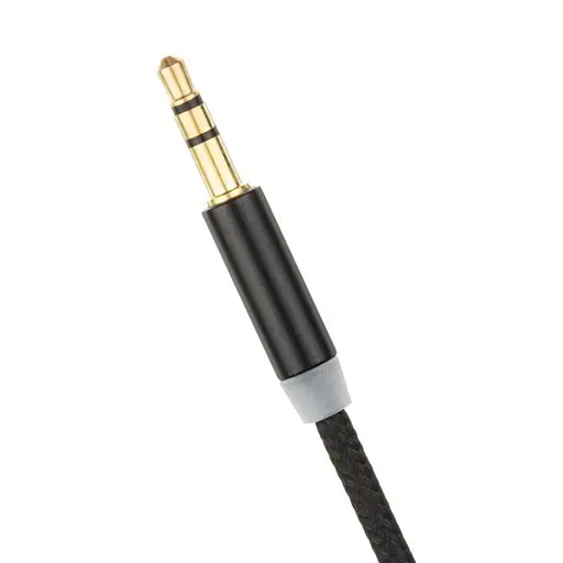 Аудіокабель Aux Gelius 3.5 мм 1 м чорний - фото 2