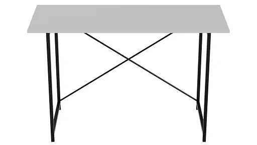 Стол письменный Line Лайт Ferrum-decor 750x1200x500 Черный металл ДСП Белый 16 мм (FRD-104850) - фото 4