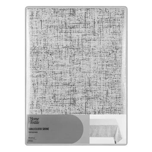 Скатерть Ardesto Shine 140х180см, 100% полиэстер, серебристый (ART08SS) - фото 1