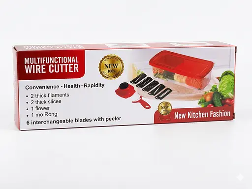 Овощерезка - Mandoline Slicer 6 in 1 - фото 5