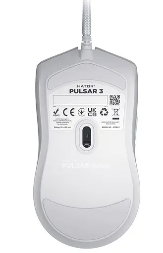 Миша HATOR Pulsar 3 White (HTM611) - фото 2