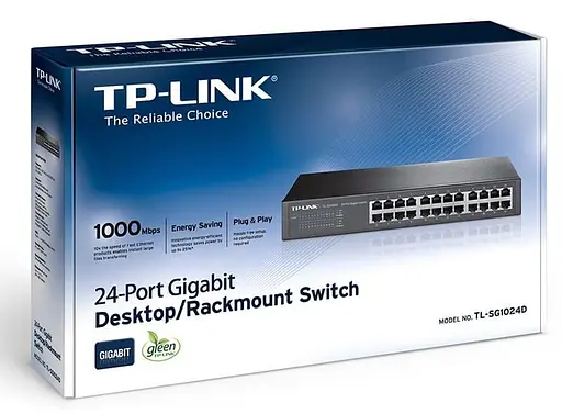 Коммутатор TP-Link TL-SG1024D (TL-SG1024D) - фото 3