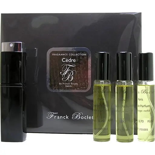 Набір Franck Boclet Cedre edp/20 мл + 3xrefill/20 мл парфумована вода - фото 1