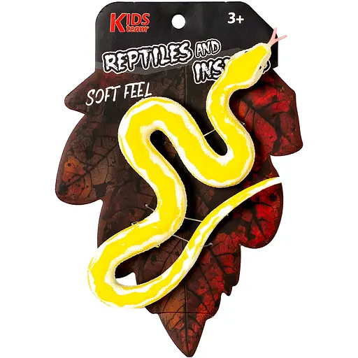 Іграшка-фігурка Kids Team Змія жовта (ZY1827209) - фото 2