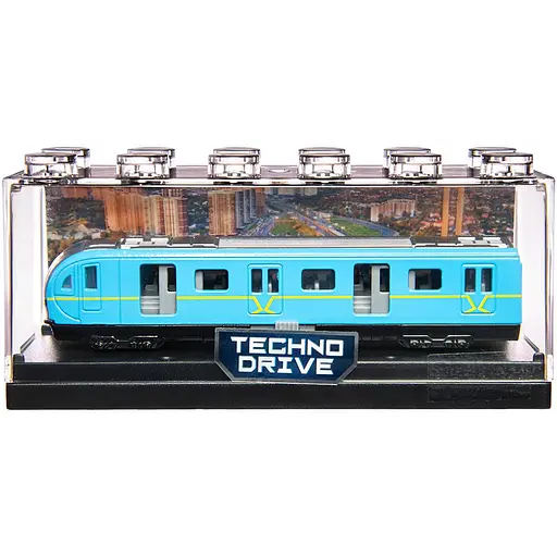 Автомодель TechnoDrive Вагон метро (250417CG) - фото 9