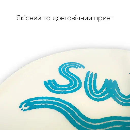 Дитяча Шапочка для плавання 6-12 років Renvo Junia JR Белий OSFM (1SC510-03) - фото 4