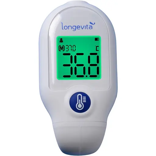 Термометр Longevita DET-3022 инфракрасный бесконтактный - фото 2