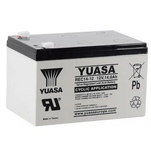 Акумулятор Yuasa REC14-12 AGM (12V 14Ah)