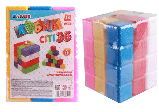 Кубики Сіті 36 Бамсик, 0418 - фото 2