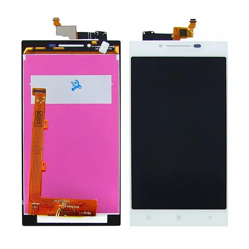 Дисплей для Lenovo P70 з білим тачскрином - фото 1