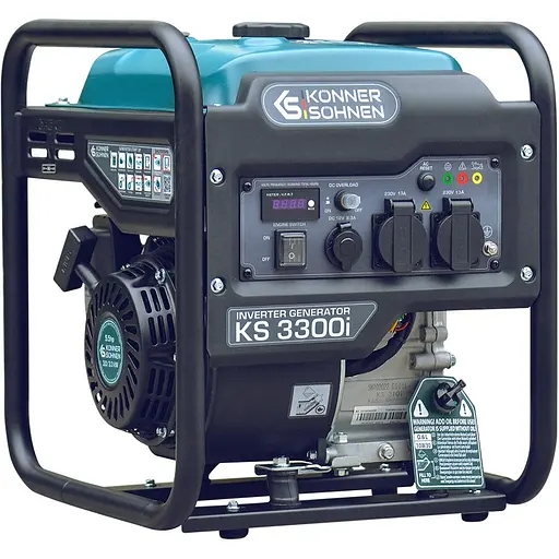 Інверторний бензиновий генератор Konner&Sohnen KS 3300i [116928]