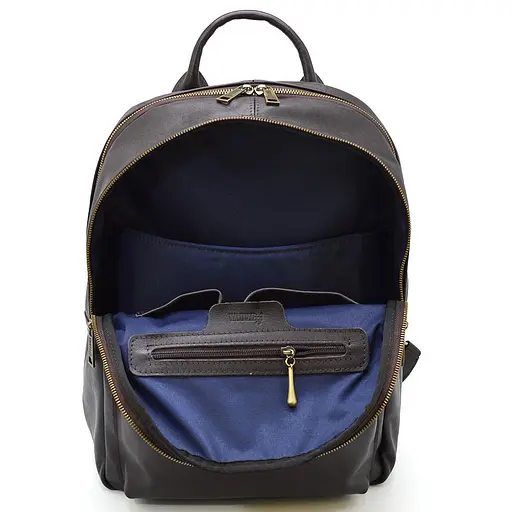 Кожаный мужской рюкзак TARWA 40х31х13 см sum0026143 - фото 7