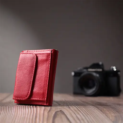 Жіночий шкіряний гаманець ST Leather 9.5х7.5х2 см acs0029449 - фото 10