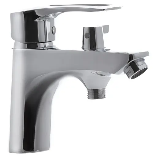 Змішувач для умивальника Cron Hansberg 001 CR0799 Хром - фото 1