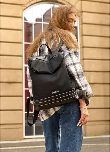 Жіночий рюкзак Sambag 37х31х14 см 000305495 - фото 3