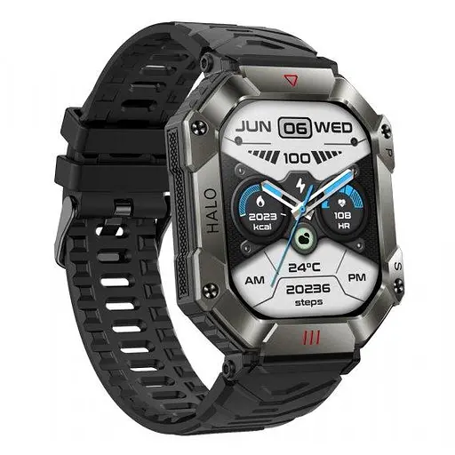 Розумний смарт годинник Smart Racer K+ з компасом (Чорний) - фото 3