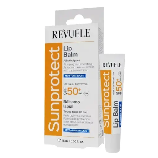 Бальзам для губ Revuele Зволожуючий з SPF50+ 15 мл