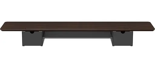 Настільна підставка для монітора Officepro MR177DW Dark Wood/Black (MR177DW) - фото 3