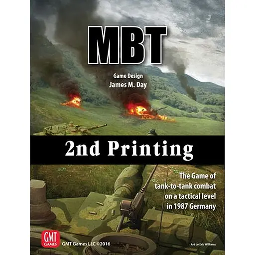 Настольная игра GMT Games МБТ (MBT 2nd Print) (англ.) (1519-21) - фото 1