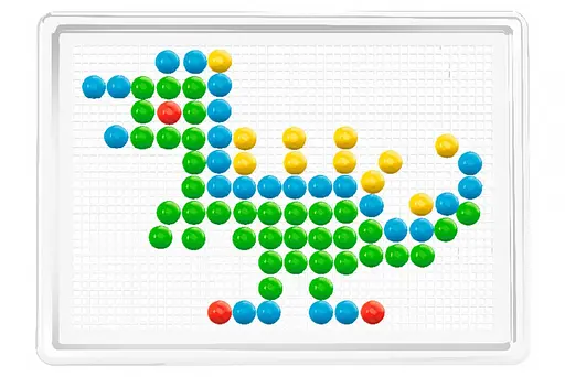 Детская развивающая мозаика №5 3374TXK, 240 фишек в наборе - фото 6