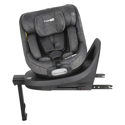 Автокрісло FreeON LOTUS поворотність 360° i-size 40-125 см, сірий - фото 5