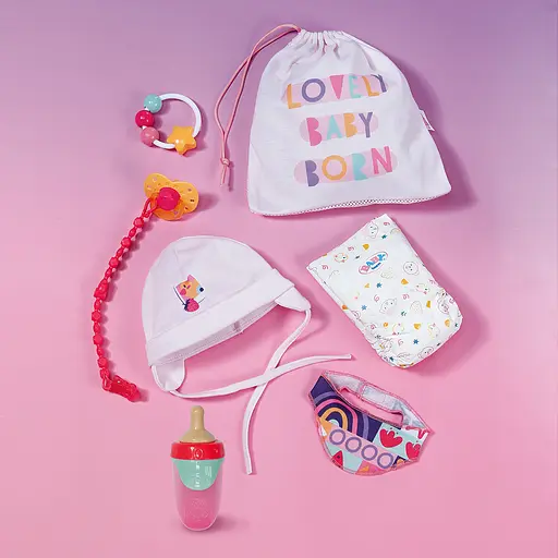 Набір аксесуарів для ляльки Baby Born серії Pinplay Перші важливі моменти (837979) - фото 4