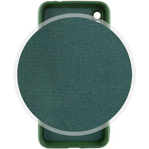 Чохол TPU Getman Liquid Silk Full Camera для Xiaomi Redmi Note 7 / Note 7 Pro / Note 7s Зелений / Dark green - фото 3