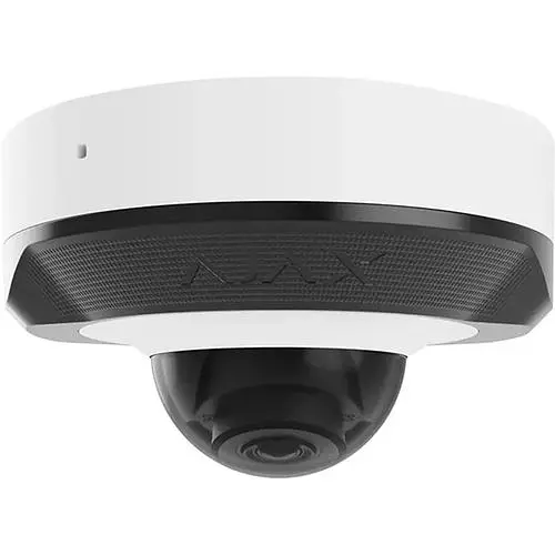 Камера відеоспостереження Ajax DomeCam Mini 8 Mp 2.8 mm ASP біла (000039327) - фото 1