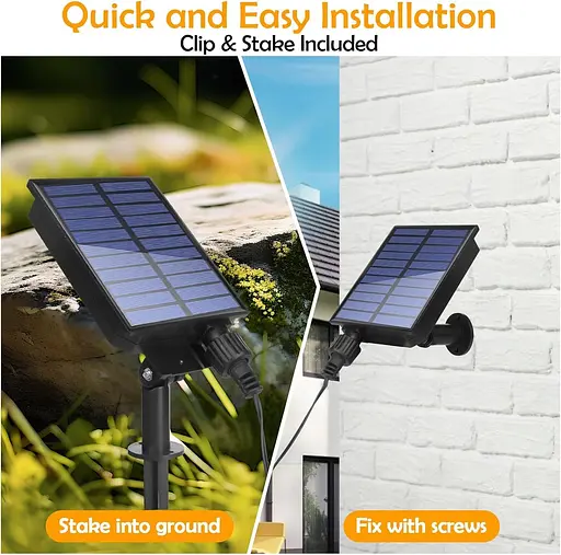 Солнечные огни ChicDwell на открытом воздухе, 15M/49Ft с 31 светодиодной лампой, USB и солнечные гирлянды - фото 2