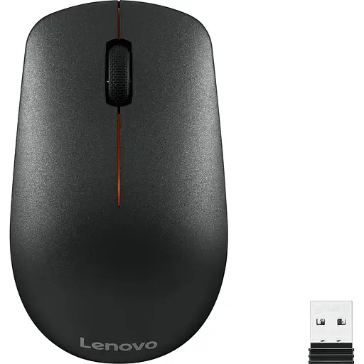 Миша Lenovo 400 Wireless Mouse Black (GY50R91293) - фото 1