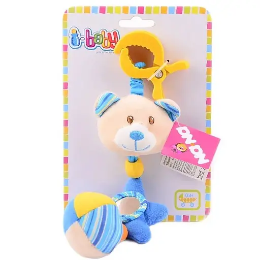 Іграшка для розвитку Музичний підвіс. Ведмежа IK53