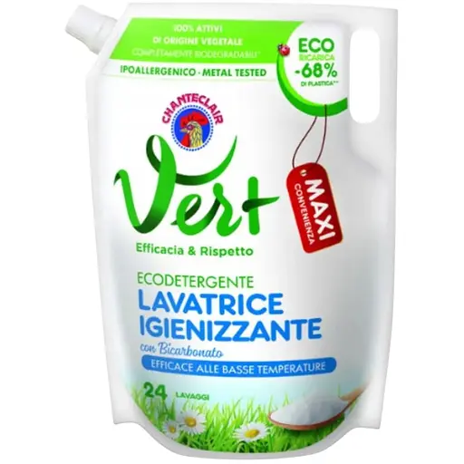 Засіб для прання Chante Clair Vert з бікарбонатом  1.224 л 