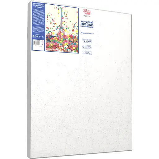 Картина по номерам Rosa Start Яркий Париж - фото 2