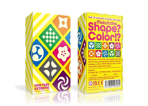 Настільна гра Oink Games Дев'ять Плиток Extreme (Nine Tiles Extreme) (англ.) (PS212)